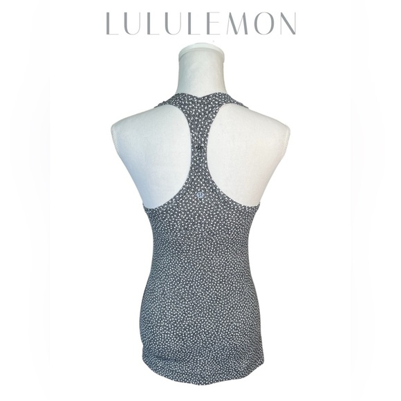 Lululemon | Cool Racerback II | Frozen Fizz White Black - Picture 6 of 8